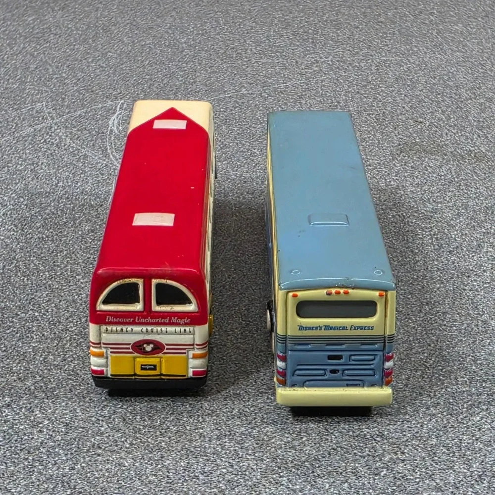 Disney Bus Set Magical Express‎ & Cruise Line Diecast Multi Good Transportation
